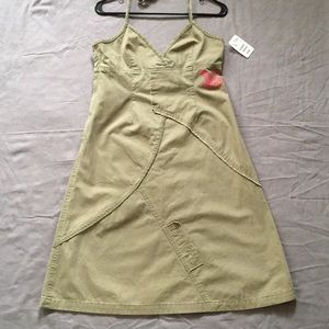 BRAND NEW✨H & M army green halter dress NWT